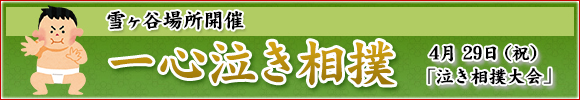 一心泣き相撲